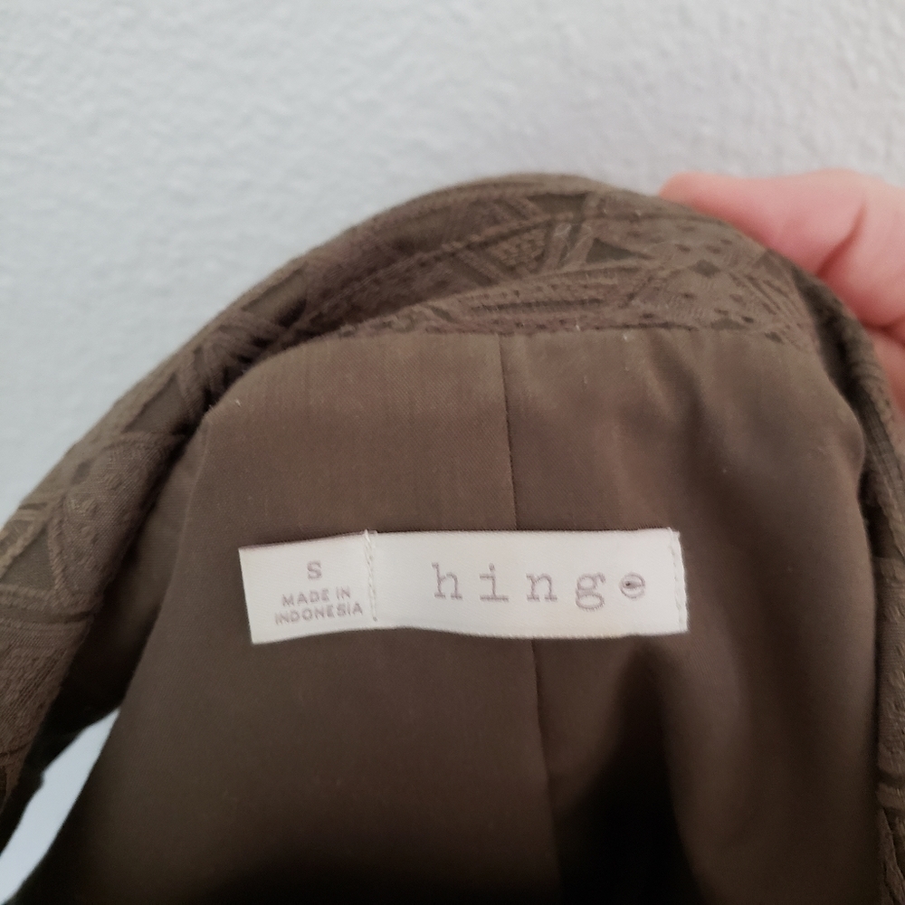 Hinge Nordstrom Geo Jaquard Motor Vest - Picture 9 of 10